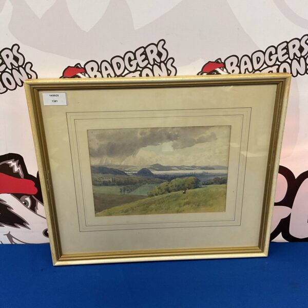 William Baxter 19th century watercolour Inverness and the Moray Firth