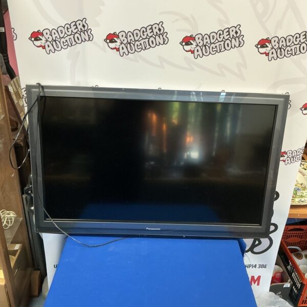 Front view of a Panasonic 42 inch LCD TV.