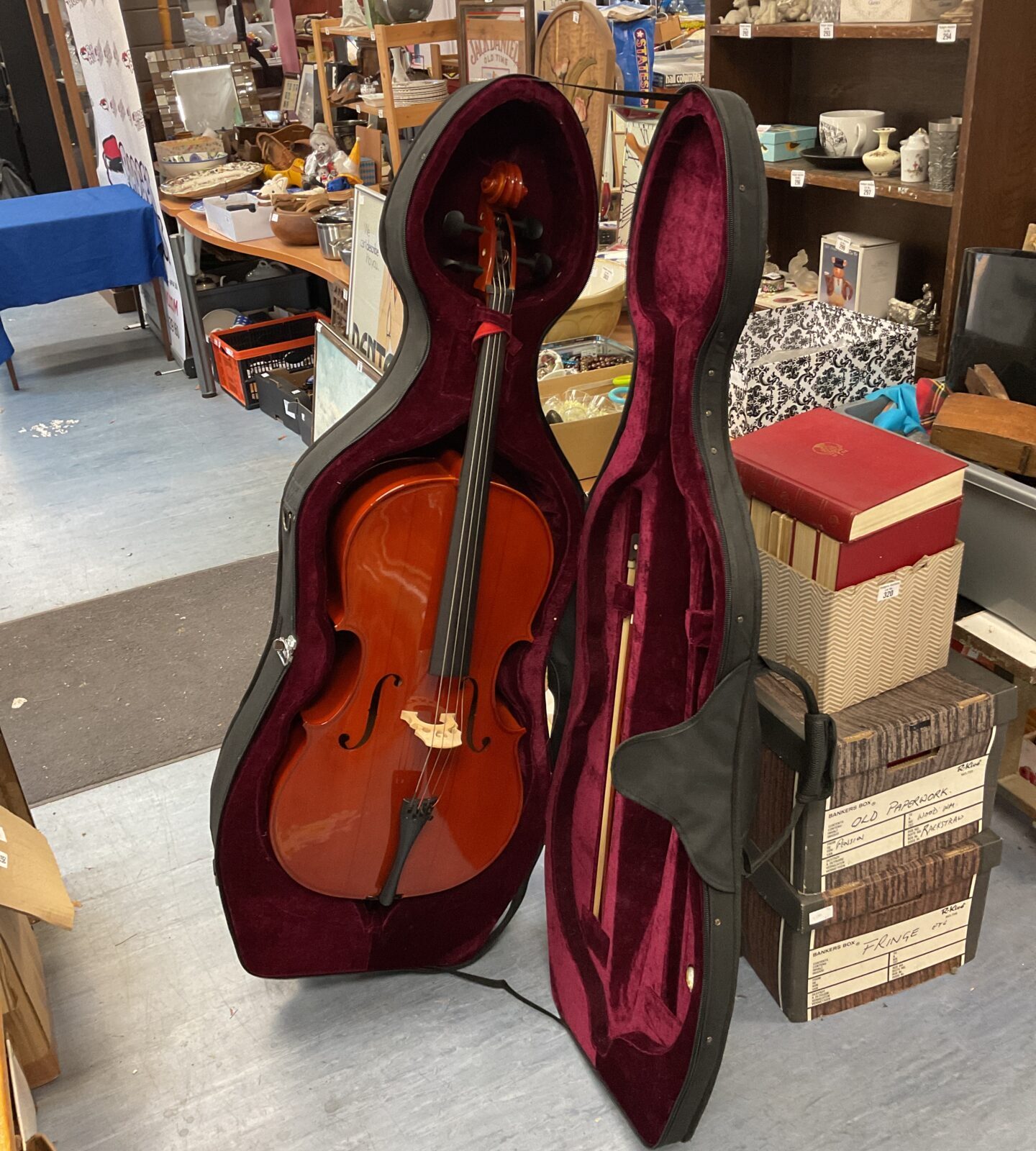 Gear 4 music student 3/4 cello in case