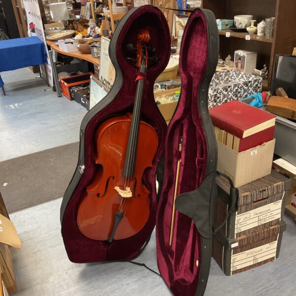 Gear 4 music student 3/4 cello in case