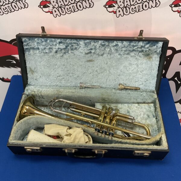 Rose morris london Kansas trumpet in case with mouthpieces