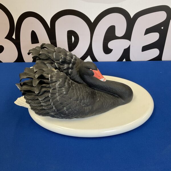 Franklin mint limited edition porcelain Australian black swan