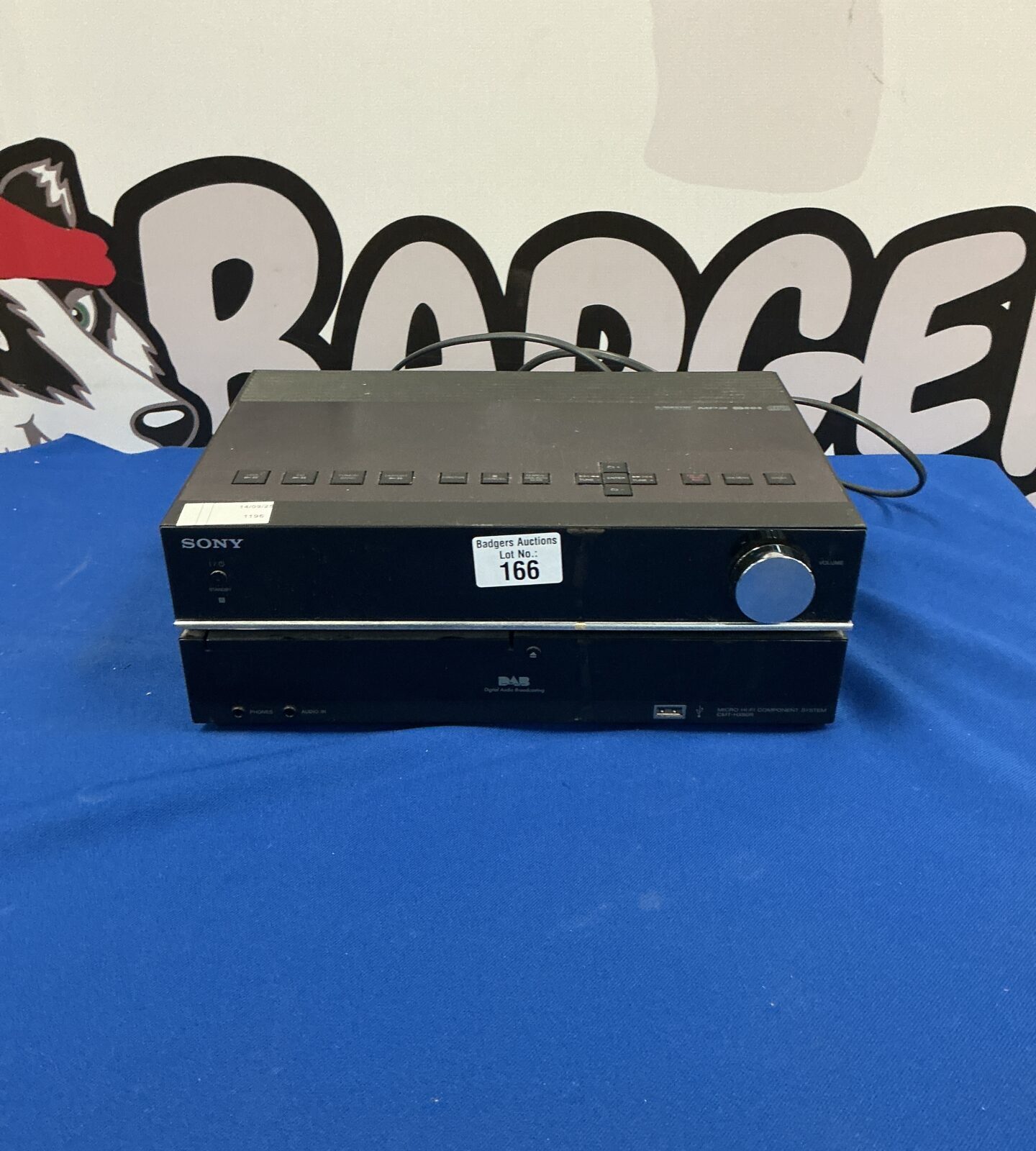 Sony micro hi-fi component system CMT-HX80R