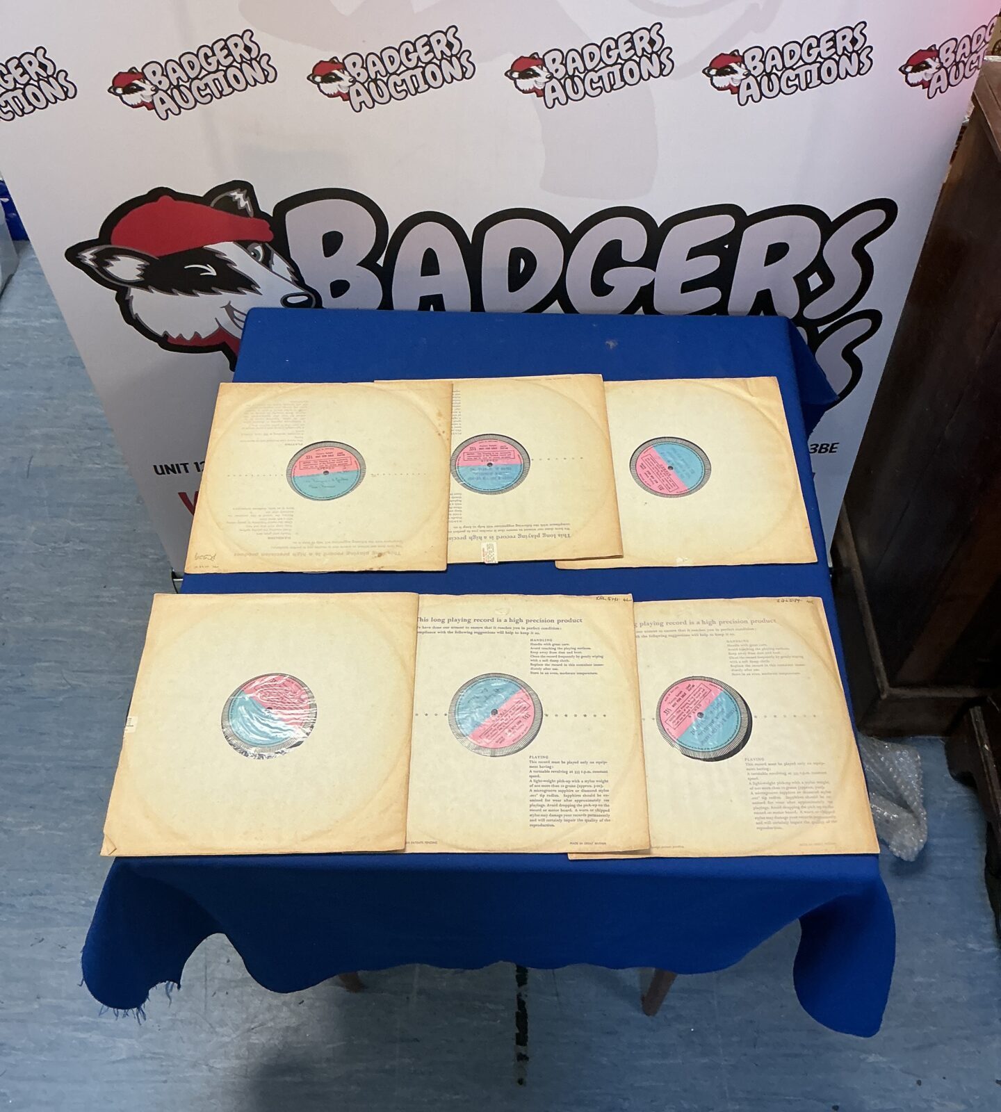 6 rare factory test pressings 60s Jazz LPs
