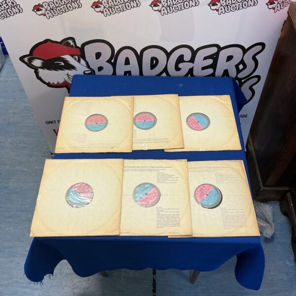 6 rare factory test pressings 60s Jazz LPs