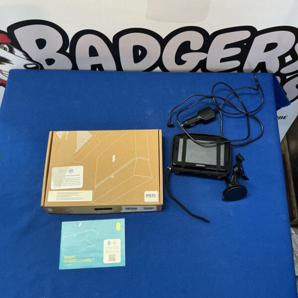 Garmin GPS navigation system with BT EE Smart Hybrid Connect.