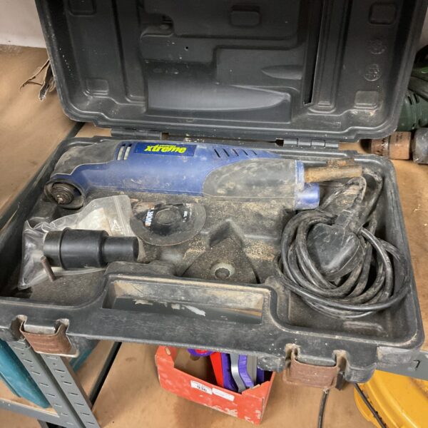 Used Challenge Xtreme disc cutter power tool for DIY projects.