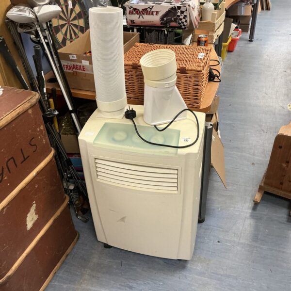 White EHS Manchester portable air conditioning unit for sale.