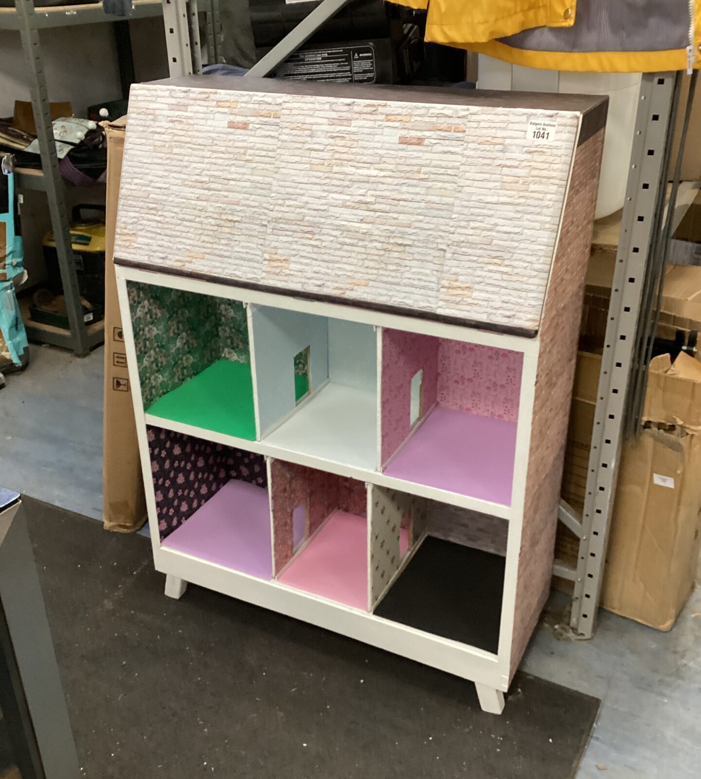 Repurposed furniture dolls house