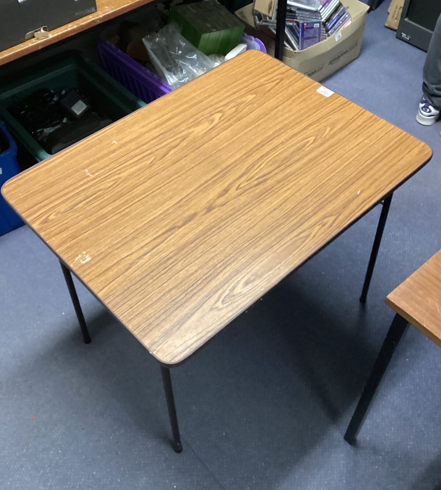 Formica topped folding table