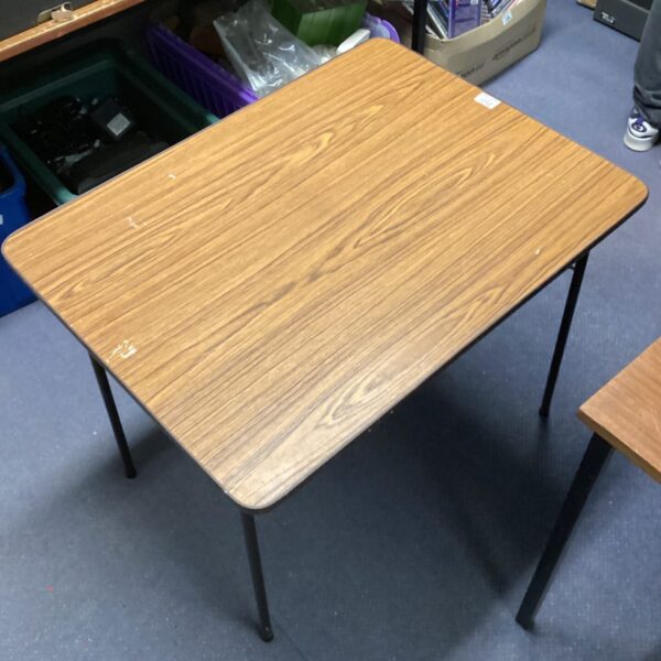 Formica topped folding table