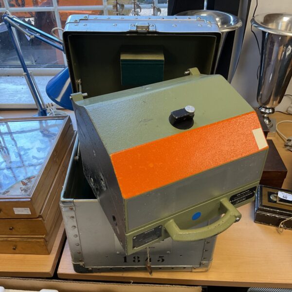 aerial mapping camera film cassette in aluminium flight case