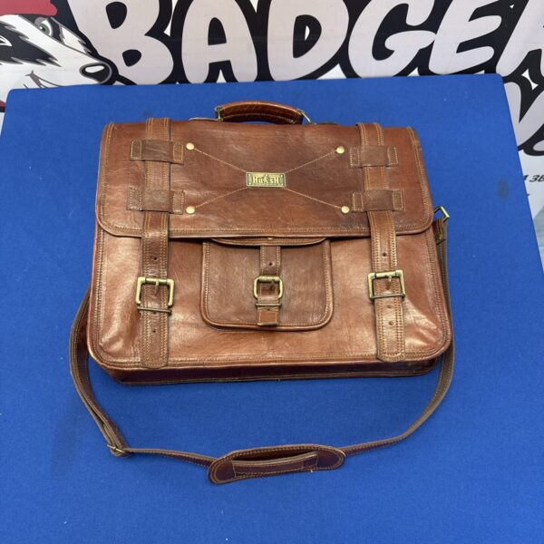 Huash leather satchel