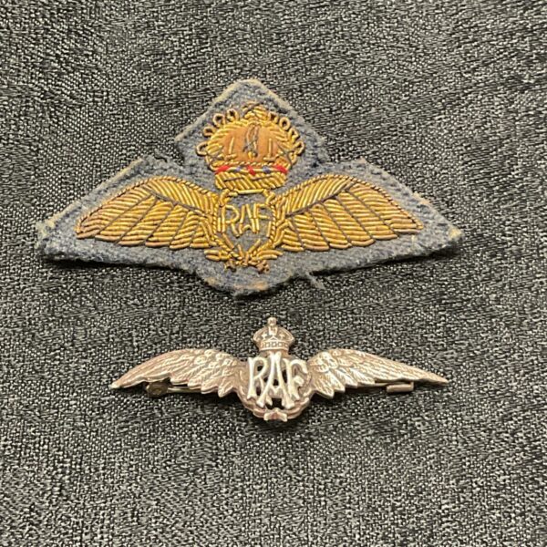 R A F Sweetheart Brooch And Mess Dress Gilt Wings