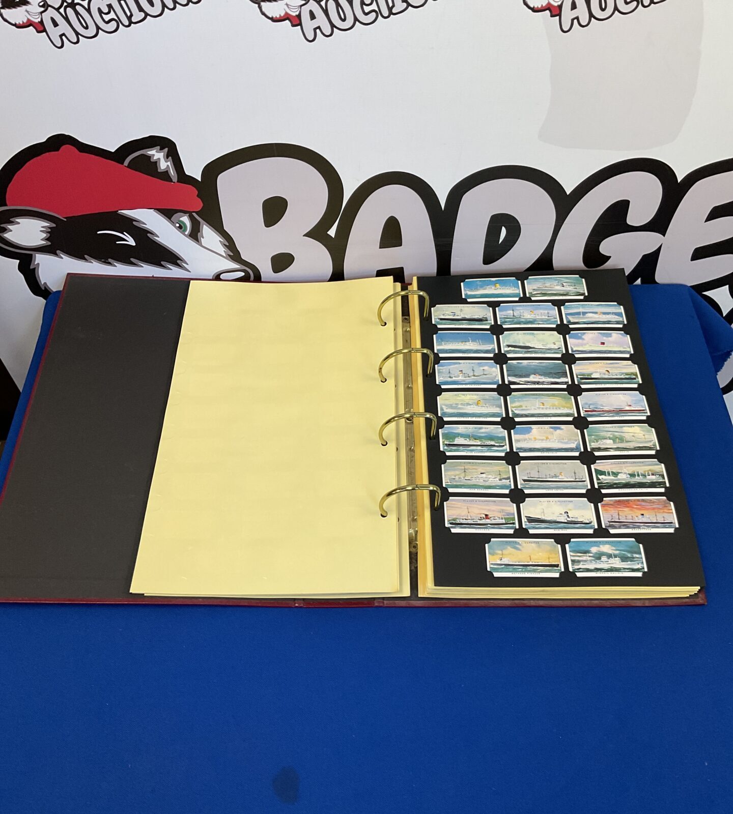 card collectors society album of approx 700 cards