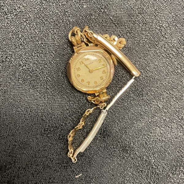 Vintage 9ct gold Watch broken 12.5g gross