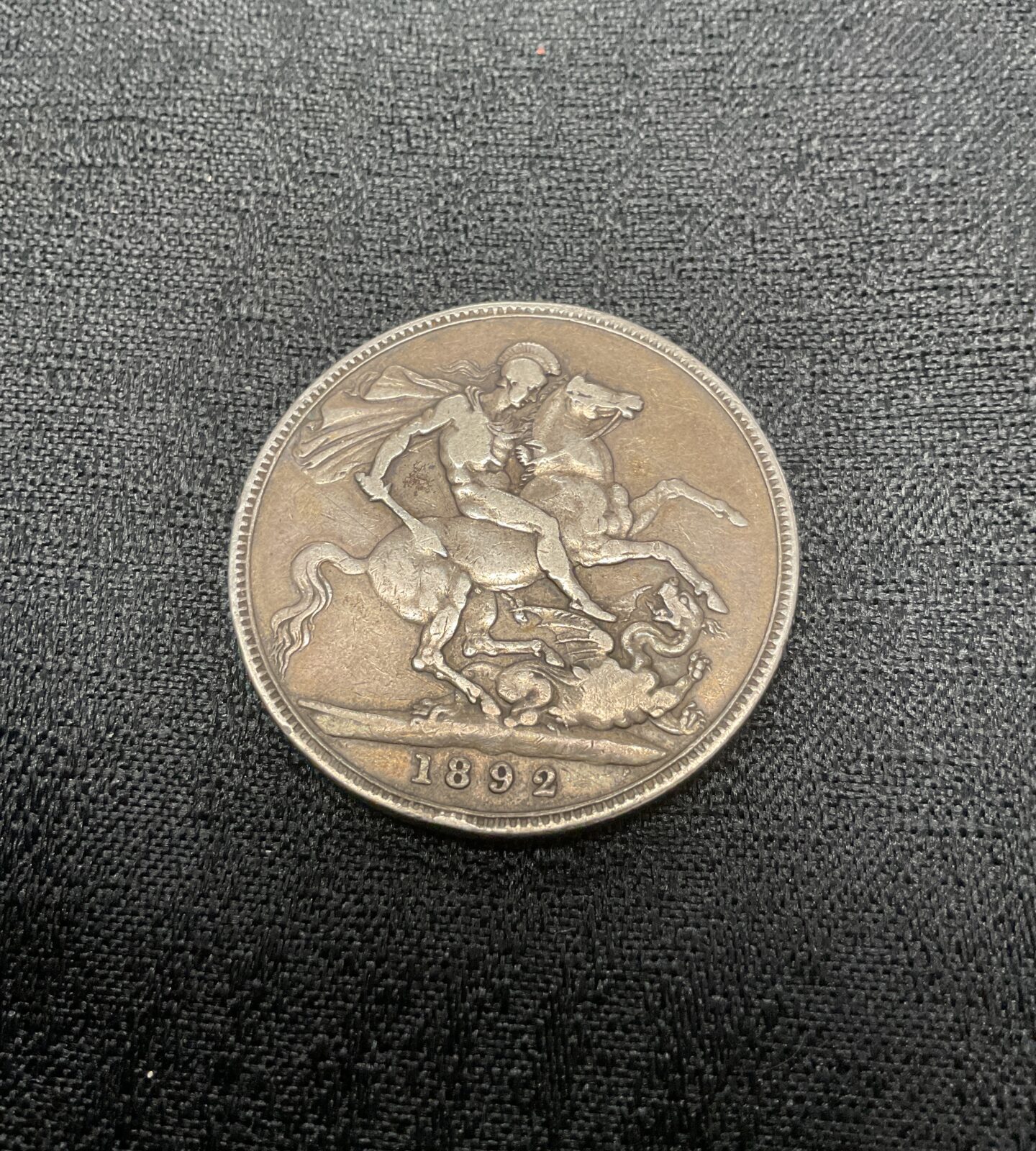 1892 Victoria Silver crown