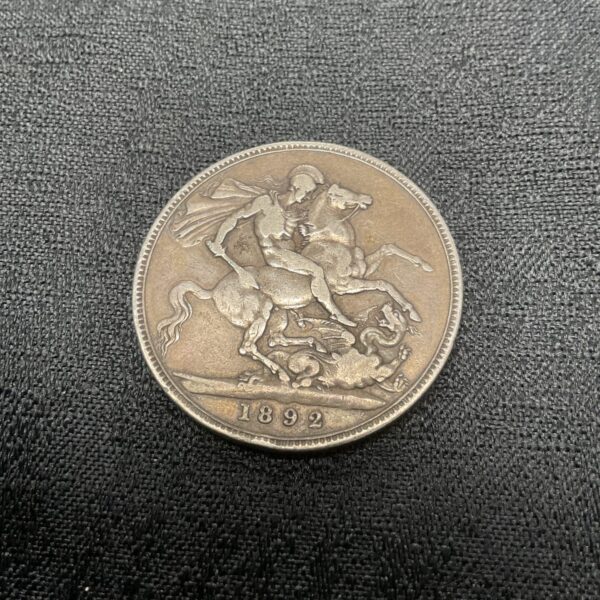 1892 Victoria Silver crown