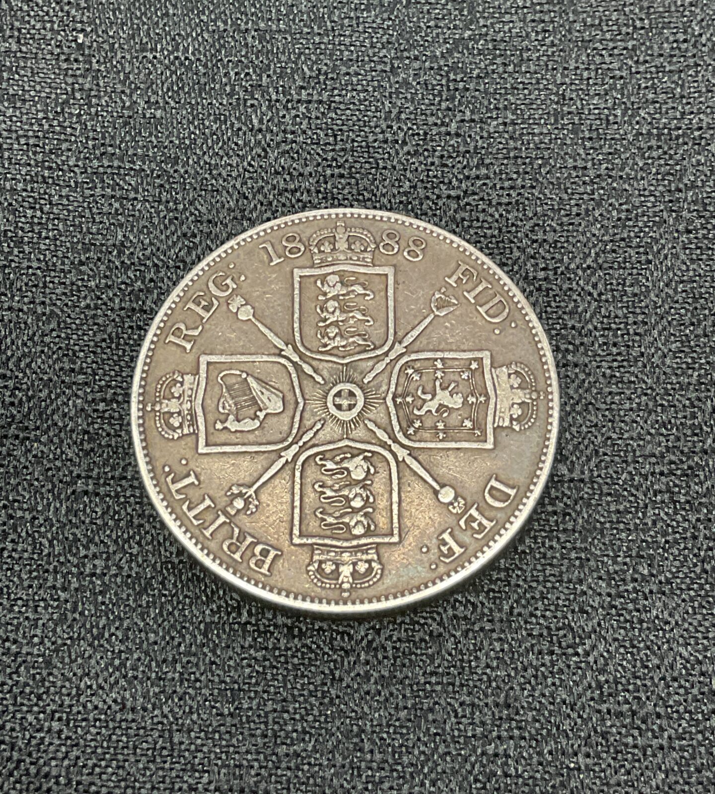 1888 Victoria Double Florin