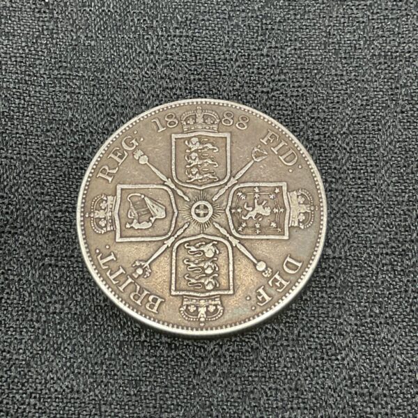 1888 Victoria Double Florin