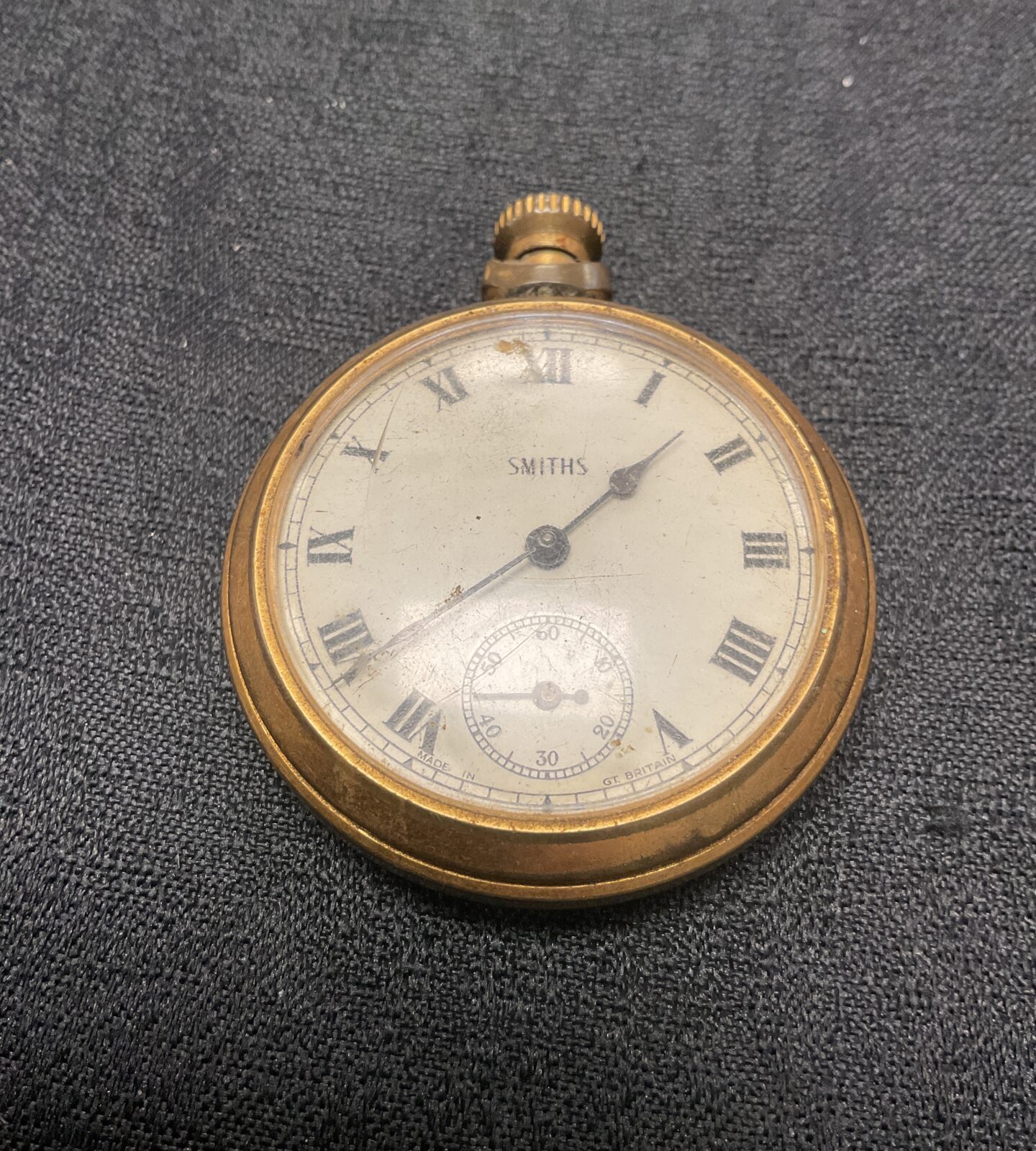 Vintage smiths pocket watch working