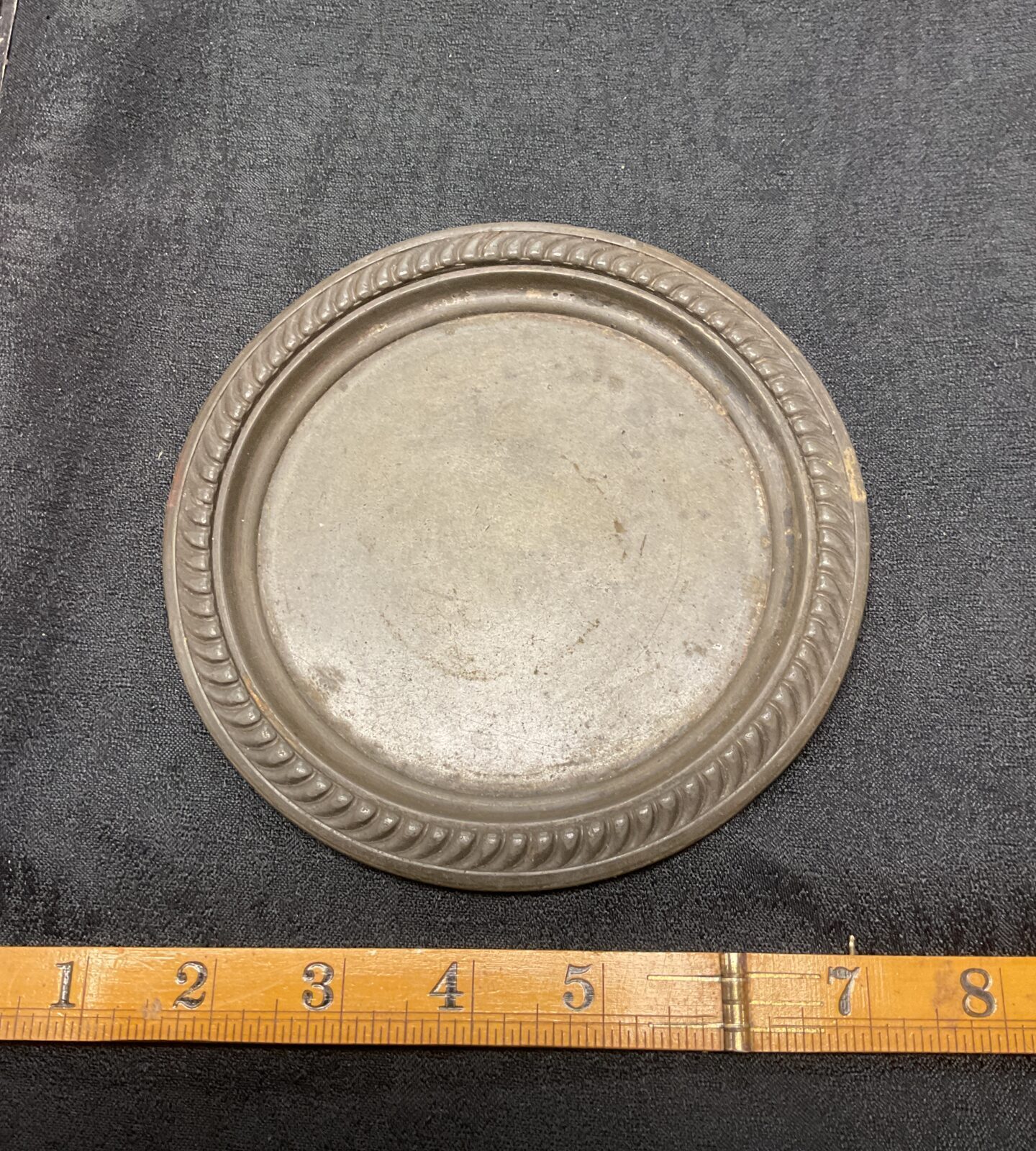 Antique William Cox Connecticut USA wine coaster