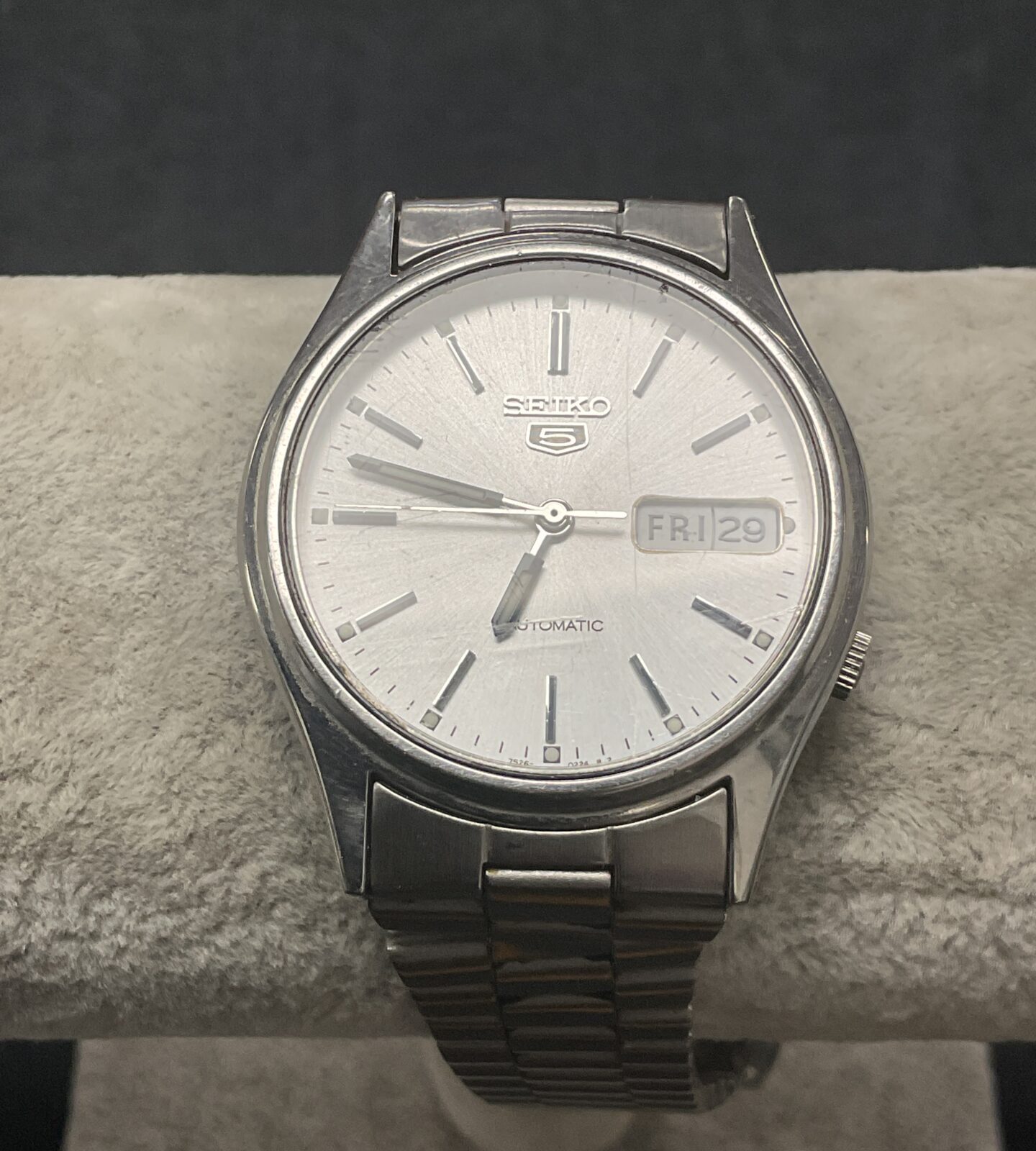 vintage seiko automatic wristwatch working