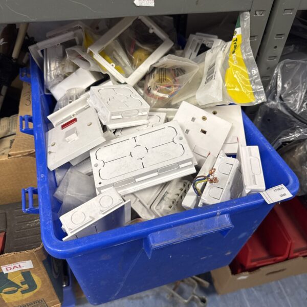 Large quantity of electrical fittings