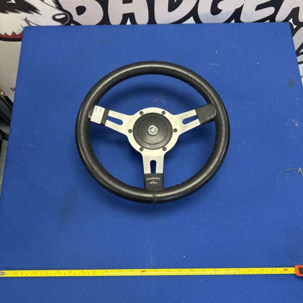 Mountney classic style steering wheel 3/4” boss diameter approx