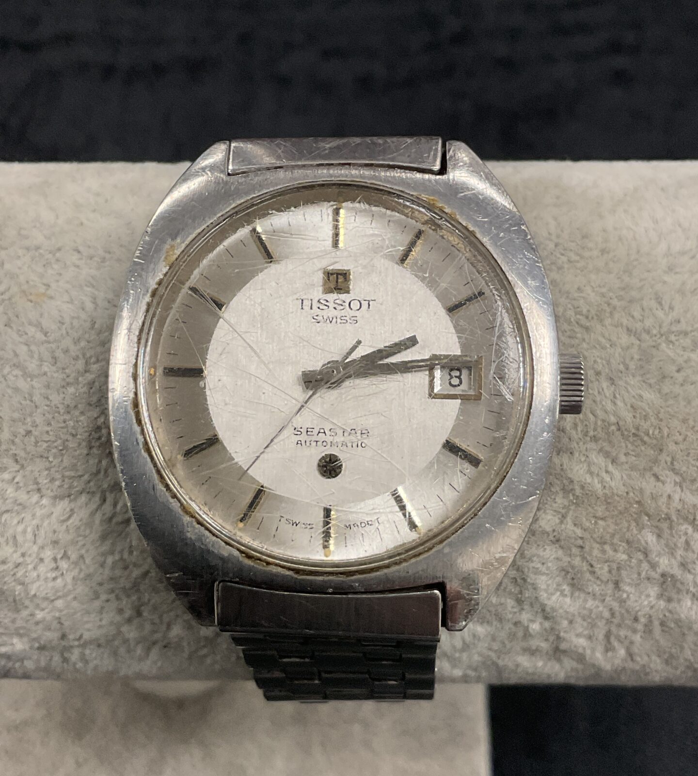 Vintage Tissot Seastar Automatic Wristwatch Working