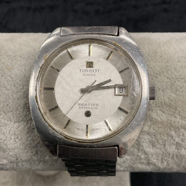 Vintage Tissot Seastar Automatic Wristwatch Working