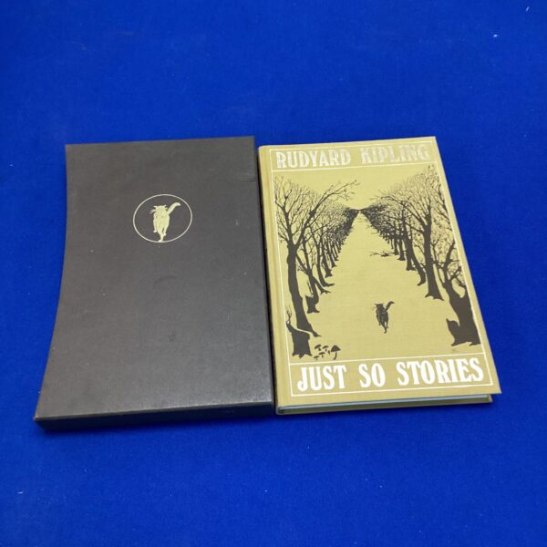 Folio Society edition cover of Rudyard Kipling’s Just So Stories.