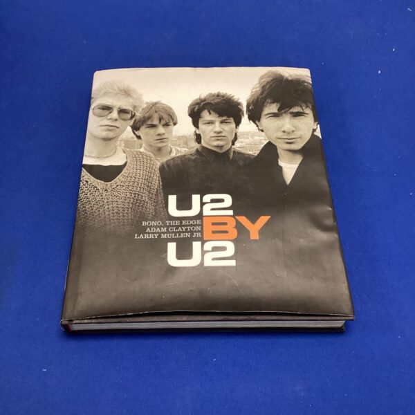 U2 by U2 coffee table book cover featuring band members.