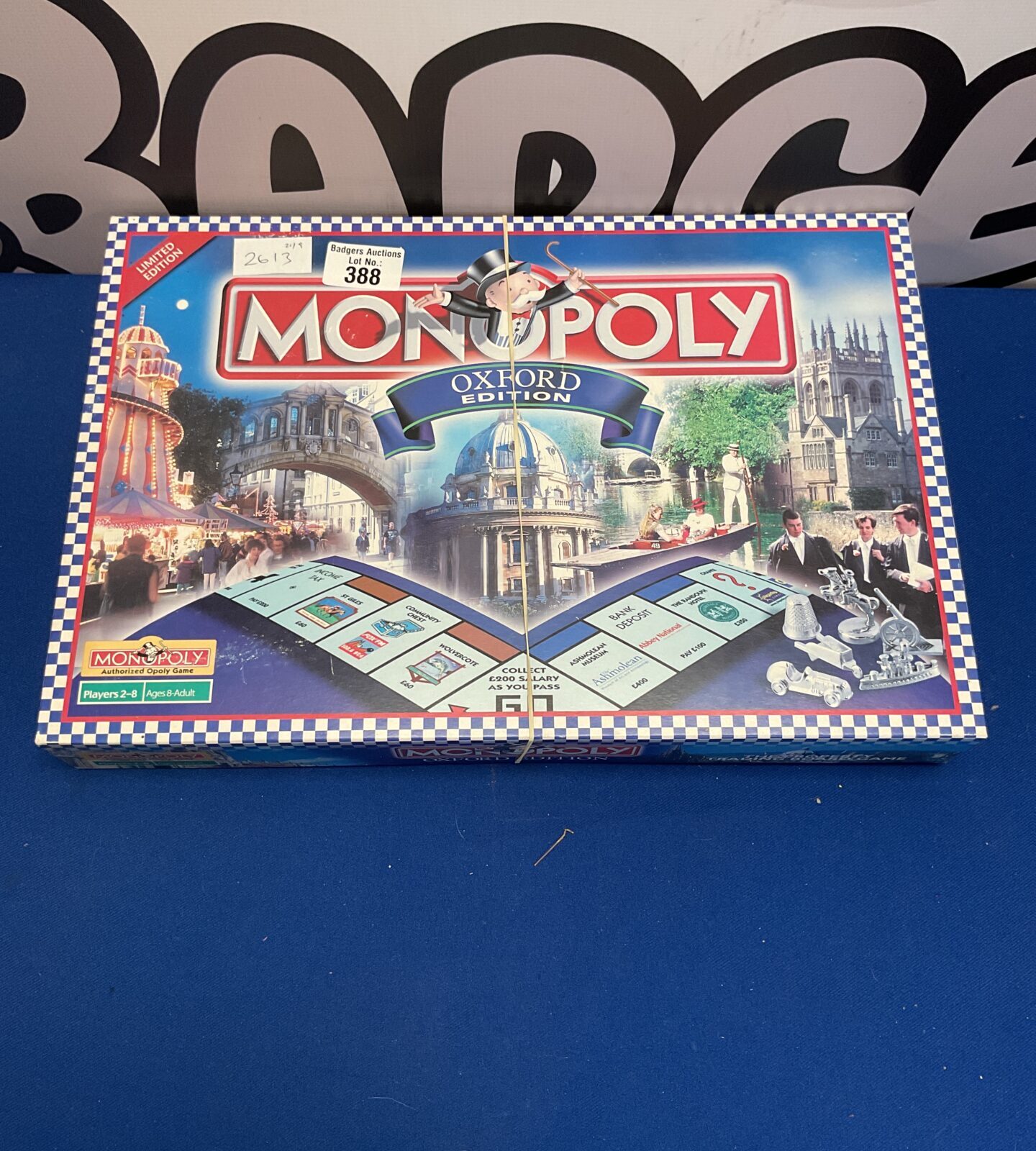 Boxed monopoly ltd edition oxford edition board game