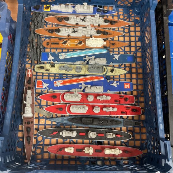 Vintage Matchbox Sea King diecast helicopter lot for collectors.