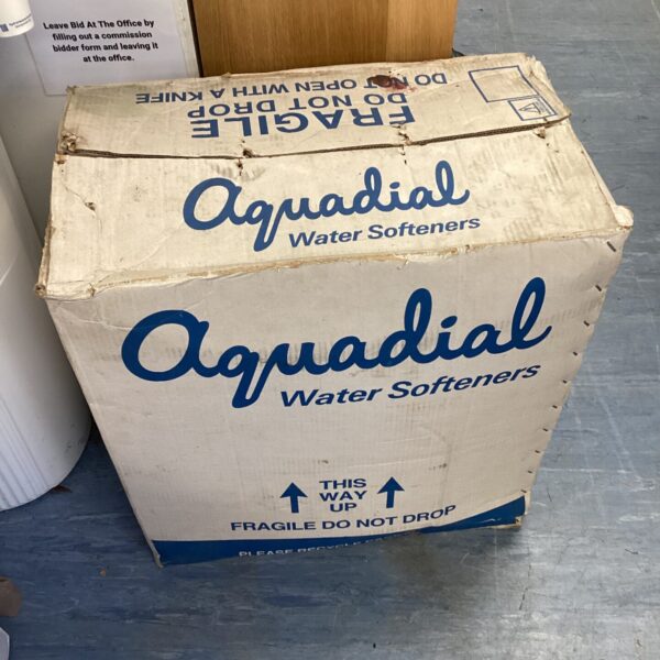 Aquadial water softener in box