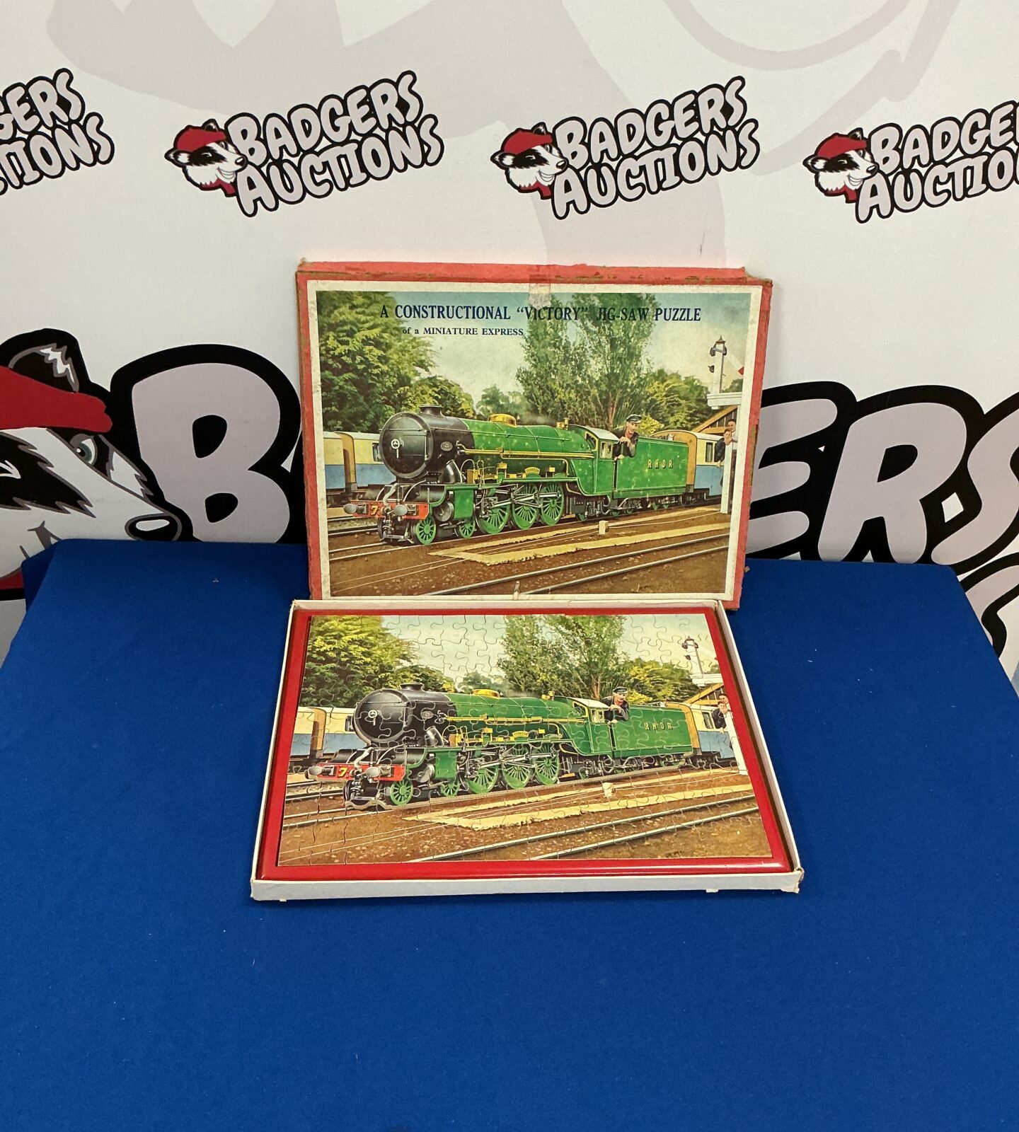 Vintage 3D Victory Jigsaw Puzzle