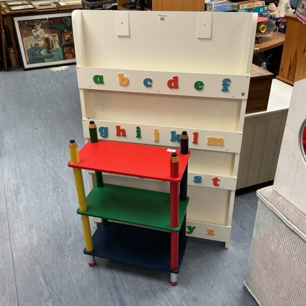 Colourful Tidy Books Book Unit pencil bookshelf for children's rooms.