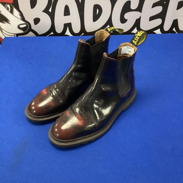 Pair of size 8 cherry colour Doc Martens boots