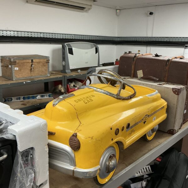 Vintage New York Taxi Peddle car