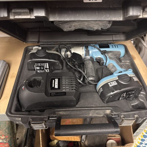 erbaur 18v battery drill working