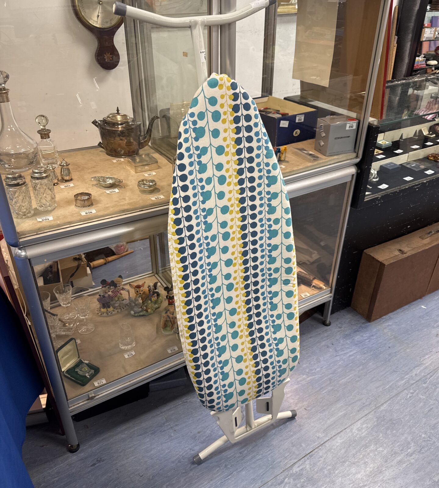 Ironing board with cover