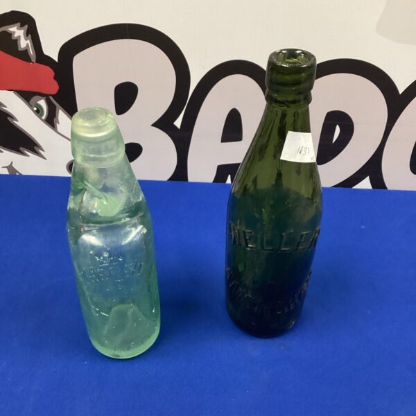 Two Vintage Bottles From Amersham and Marlow Breweries