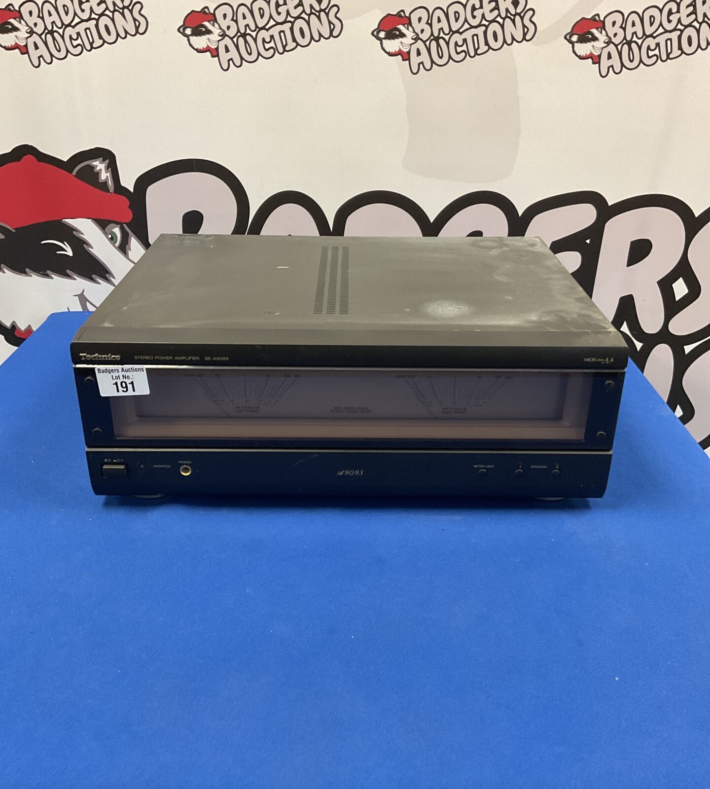 Technics Stereo Power Amplifier SE-A909S MOS class AA