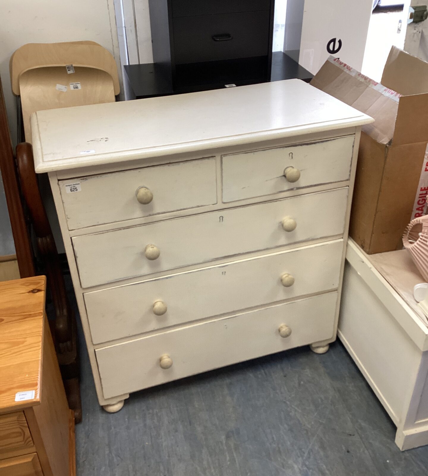Two over three chest of drawers