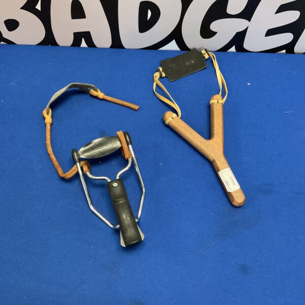 Barnett Wrist Rocket slingshot for outdoor recreation and collecting.