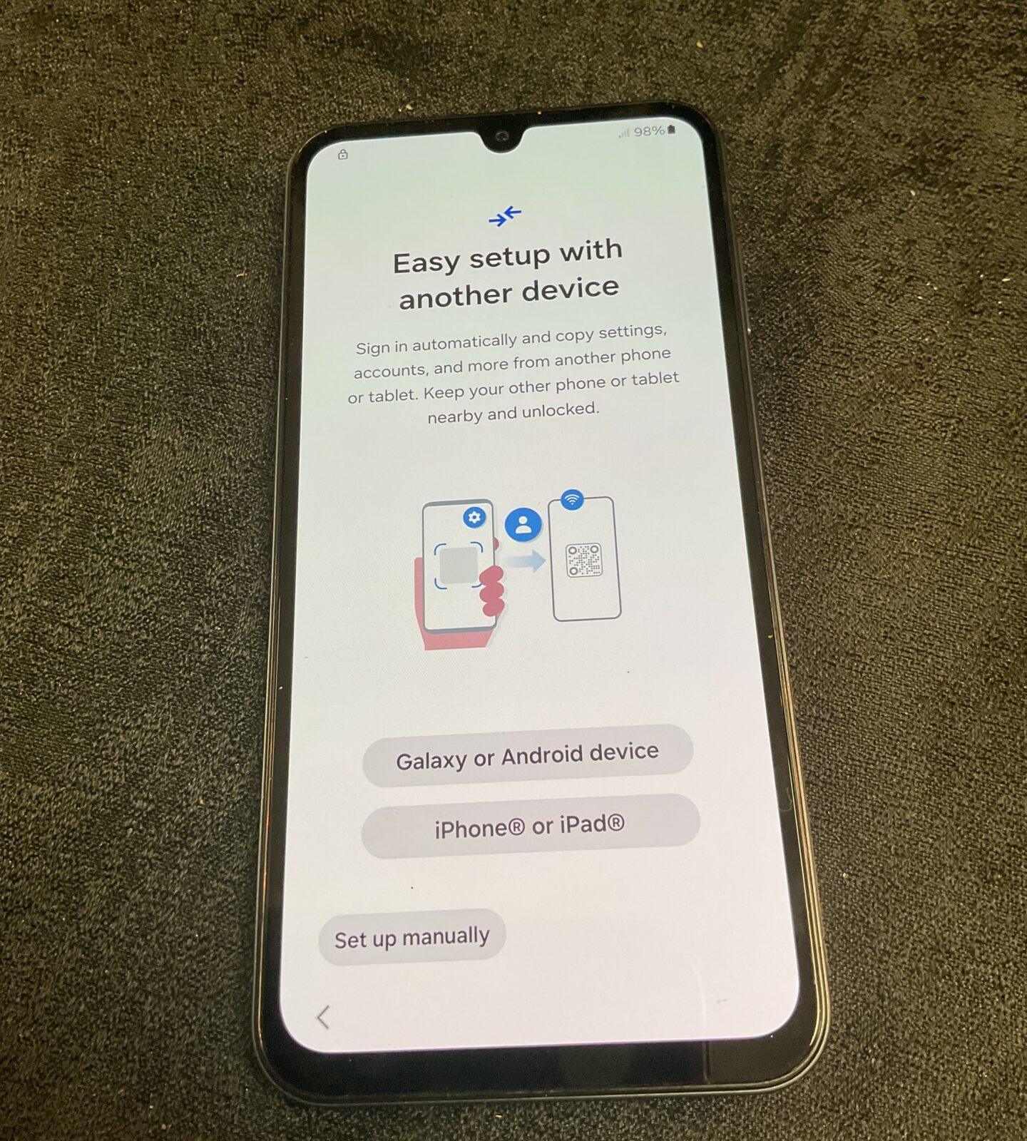 Samsung Galaxy Sm-A156b/dsn Mobile phone