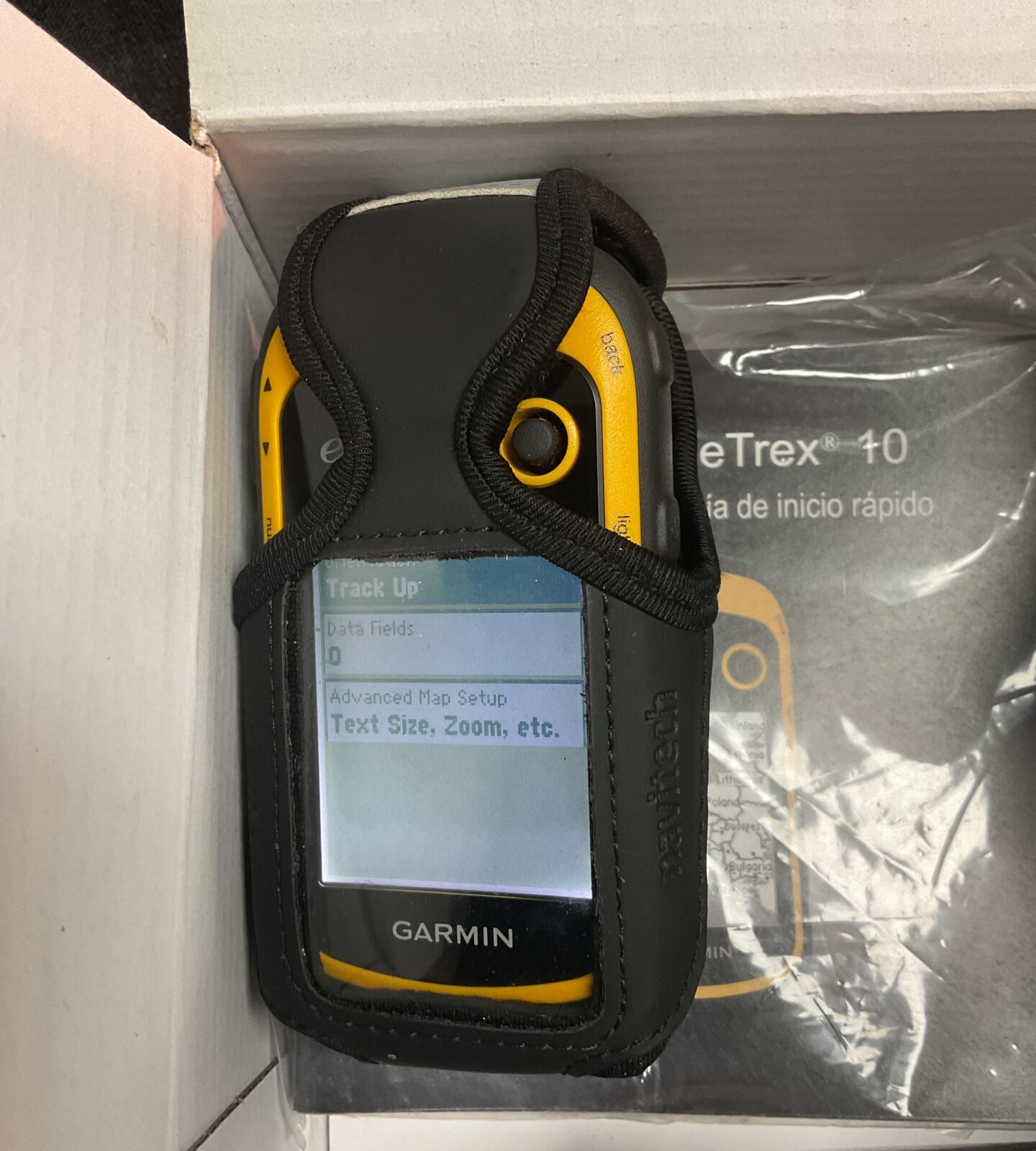 garmin etrex 10 gps system working