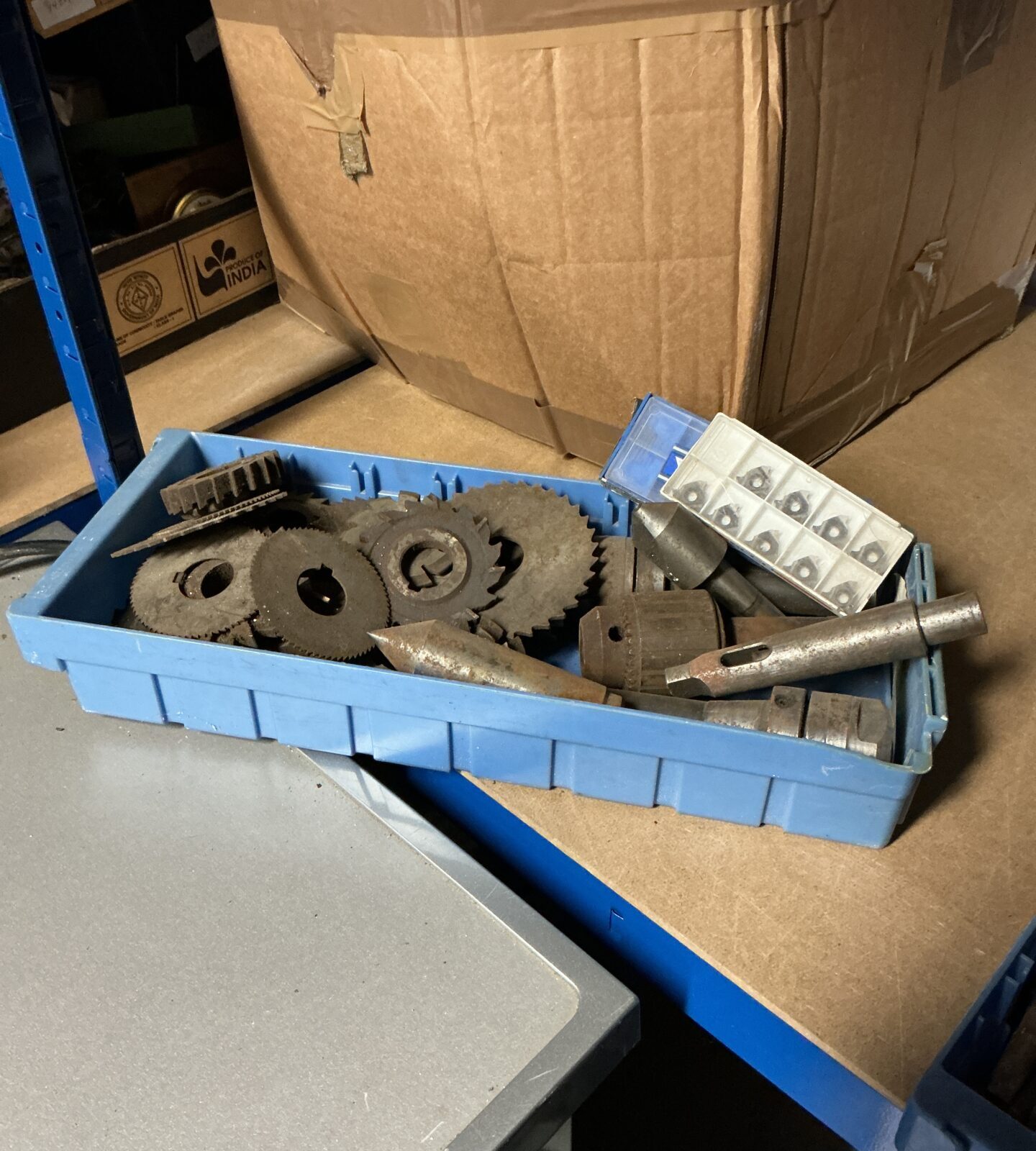 Try of engineering cogs and Chucks