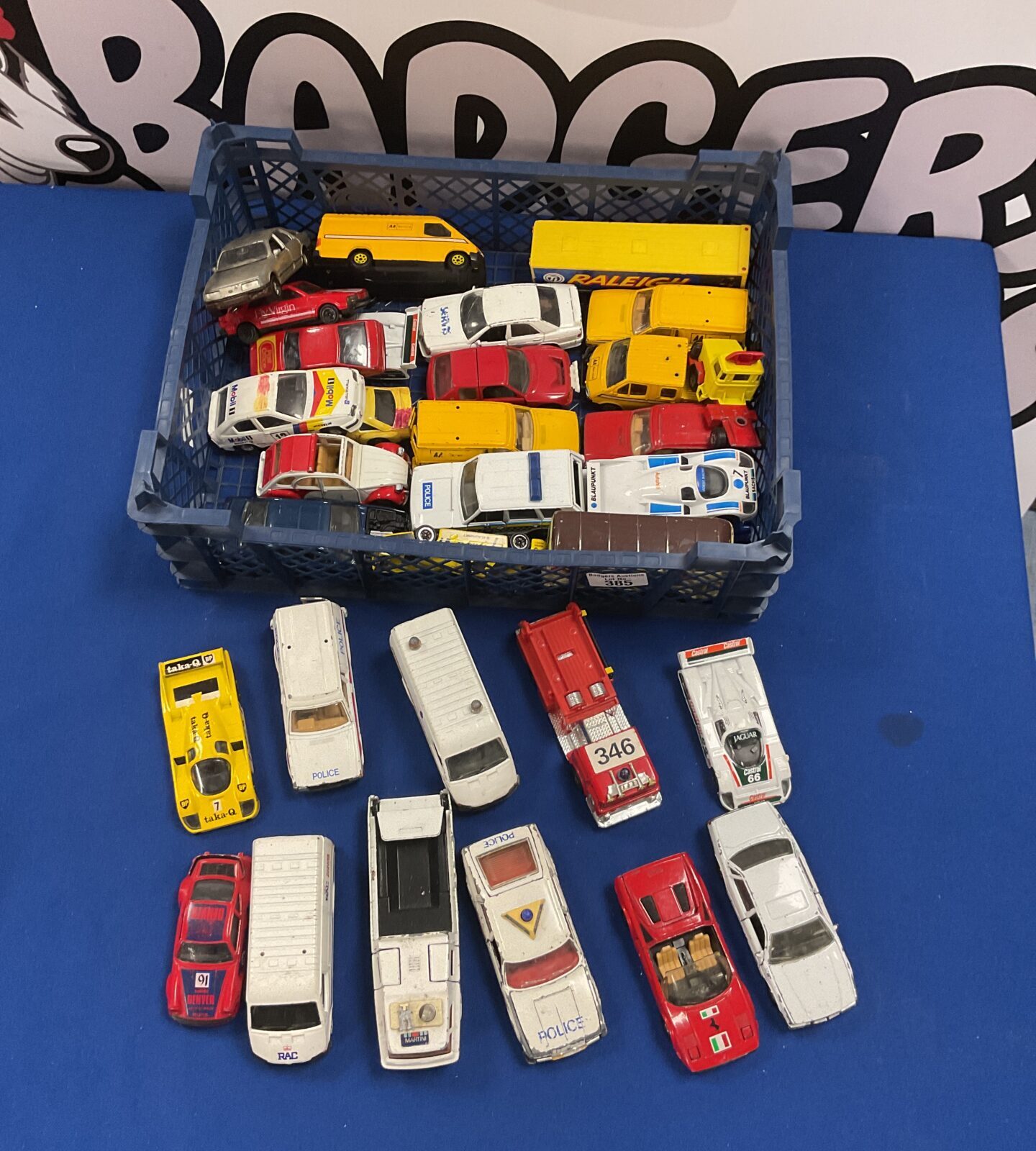 Tray of Corgi Diecast vehicles